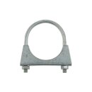 EXHAUST CLAMP, U TYPE, STEEL,  2 1/2IN