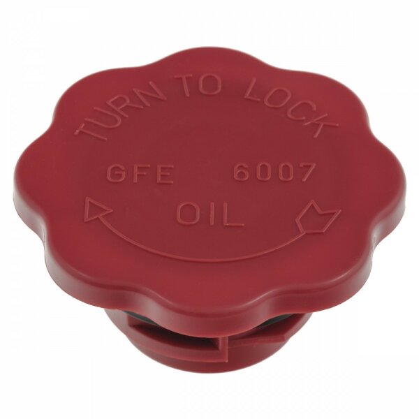 OIL FILLER CAP RED