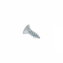 SCREW SELF TAPPING, COUNTERSUNK, PLATED, 8 X 1/2"