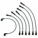 IGNITION CABLE SET SILICONE BLACK