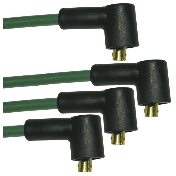 Z&uuml;ndkabelsatz, gr&uuml;ne Kabel