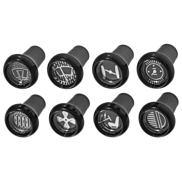 SET OF CONTROL KNOBS DASHBOARD