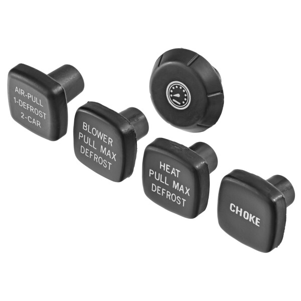 SET OF CONTROL KNOBS DASHBOARD