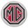 MG-Emblem in Schalthebelknopf und zu Moto-Lita Lenkr&auml;dern