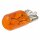 Glassockel-Birne  W2.1x9.5d,  12V, 5W, orange