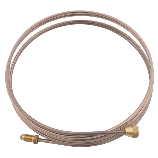 BRAKE PIPE, 106&quot;, COPPER/NICKEL, 3/8&quot; BSF FEMALE X 10MM MALE