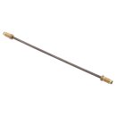 BRAKE PIPE, 10&quot;, COPPER/NICKEL, 3/8&quot; UNF MALE/MALE