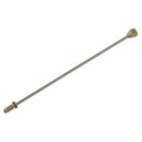 BRAKE PIPE, 10&quot;, COPPER/NICKEL, 3/8&quot; UNF MALE X...