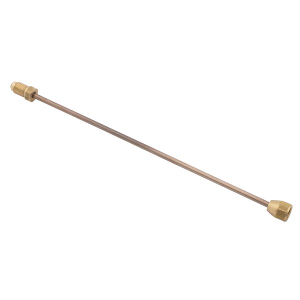 BRAKE PIPE, 10&quot;, COPPER/NICKEL, 3/8&quot; UNF FEMALE X 7/16&quot; UNF MALE