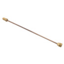 BRAKE PIPE, 10&quot;, COPPER/NICKEL, 3/8&quot; UNF FEMALE...