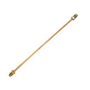 BRAKE PIPE, 10&quot;, COPPER/NICKEL, 10MM, MALE/MALE