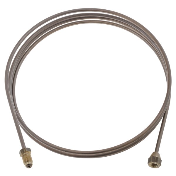 BRAKE PIPE, 120&quot;, COPPER/NICKEL, 3/8&quot; UNF FEMALE X 7/16&quot; UNF MALE