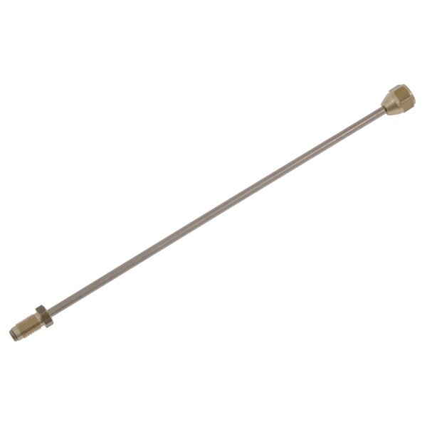 BRAKE PIPE, 12&quot;, COPPER/NICKEL, 3/8&quot; UNF MALE X 3/8&quot; UNF FEMALE