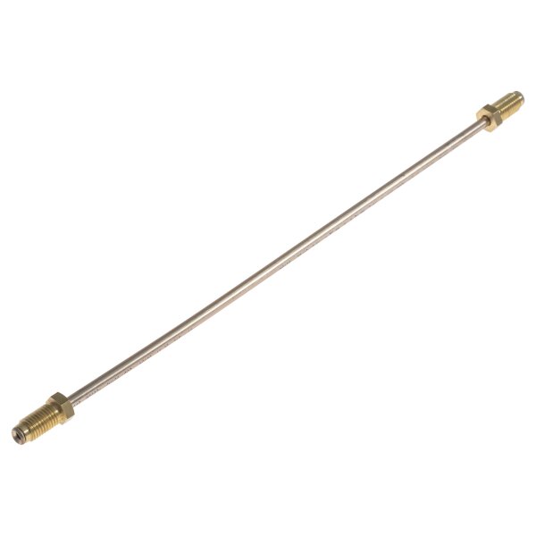 BRAKE PIPE, 12&quot;, COPPER/NICKEL, 3/8&quot; BSF MALE/MALE