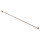BRAKE PIPE, 14&quot;, COPPER/NICKEL, 3/8&quot; UNF MALE X 3/8&quot; UNF FEMALE