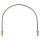 BRAKE PIPE, 20&quot;, COPPER/NICKEL, 3/8&quot; UNF MALE/MALE