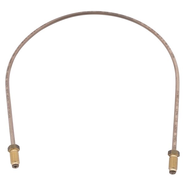 BRAKE PIPE, 22&quot;, COPPER/NICKEL, 3/8&quot; BSF MALE/MALE