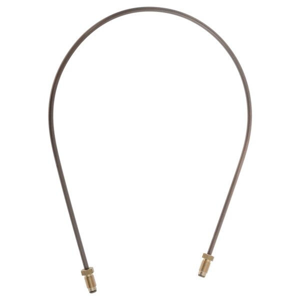 BRAKE PIPE, 26&quot;, COPPER/NICKEL, 3/8&quot; UNF MALE/MALE