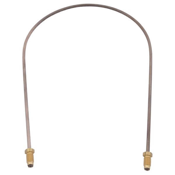 BRAKE PIPE, 28&quot;, COPPER/NICKEL, 3/8&quot; UNF MALE/MALE