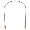 BRAKE PIPE, 28&quot;, COPPER/NICKEL, 3/8&quot; UNF MALE/MALE