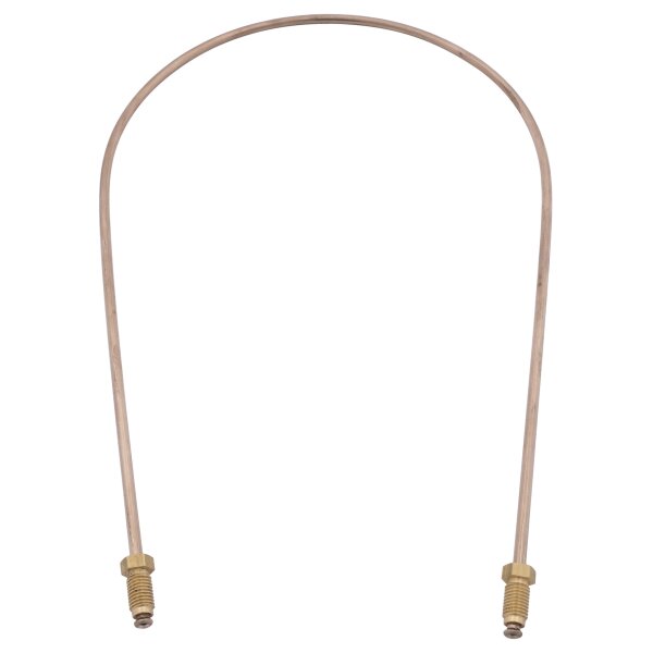 BRAKE PIPE, 30&quot;, COPPER/NICKEL, 3/8&quot; BSF MALE/MALE