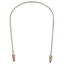 BRAKE PIPE, 30&quot;, COPPER/NICKEL, 3/8&quot; BSF MALE/MALE