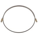 BRAKE PIPE, 40&quot;, COPPER/NICKEL, 3/8&quot; UNF MALE X...