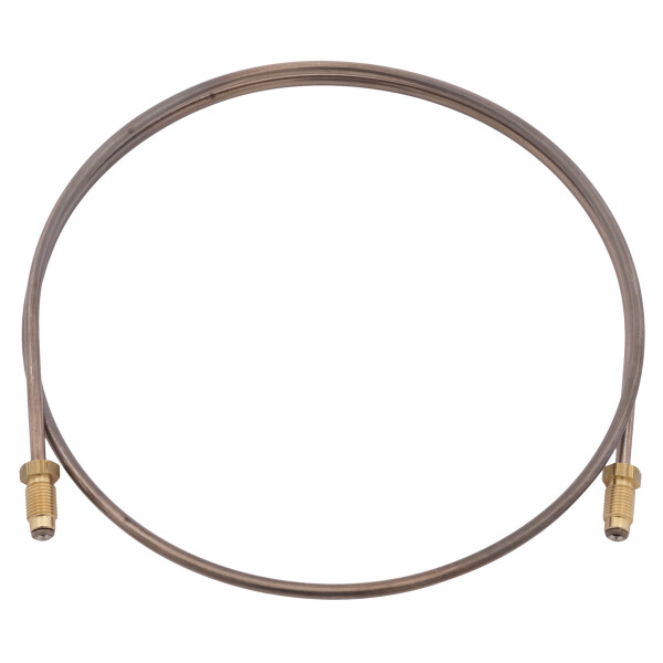 BRAKE PIPE, 44&quot;, COPPER/NICKEL, 3/8&quot; UNF MALE/MALE