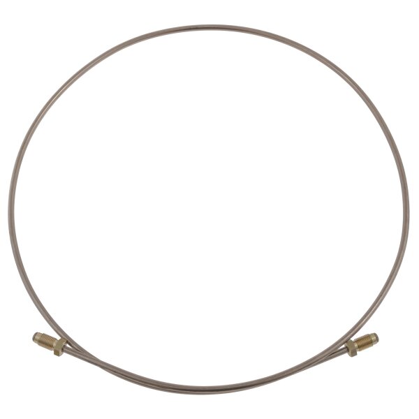 BRAKE PIPE, 46&quot;, COPPER/NICKEL, 3/8&quot; UNF MALE/MALE