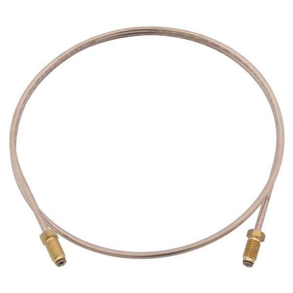 BRAKE PIPE, 46&quot;, COPPER/NICKEL, 3/8&quot; BSF MALE/MALE