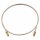 BRAKE PIPE, 46&quot;, COPPER/NICKEL, 3/8&quot; BSF MALE/MALE