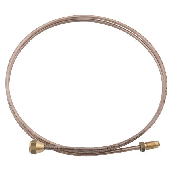 BRAKE PIPE, 50&quot;, COPPER/NICKEL, 3/8&quot; UNF MALE/FEMALE