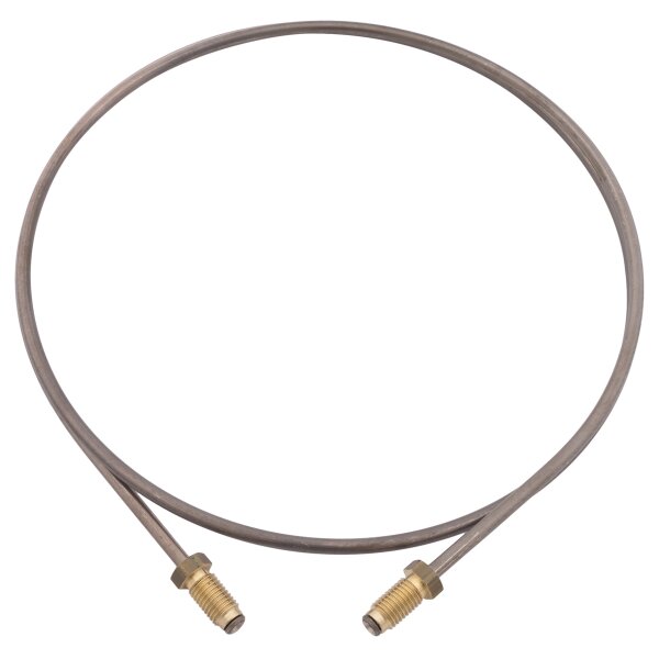 Brake Pipe, 50&quot;, copper/nickel, 3/8&quot; BSF male/male