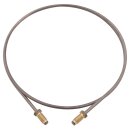 Brake Pipe, 50&quot;, copper/nickel, 3/8&quot; BSF male/male