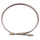 Brake Pipe, 55&quot;, copper/nickel, 3/8&quot; BSF male/male