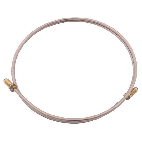 Brake Pipe, 59&quot;, copper/nickel, 3/8&quot; BSF male/male