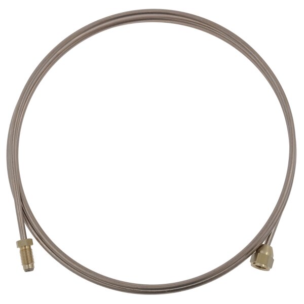 Brake Pipe, 70&quot;, copper/nickel, 3/8&quot; UNF male/female