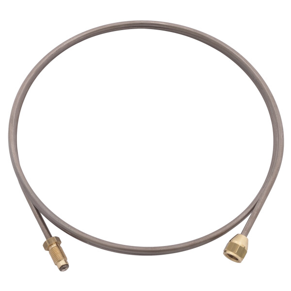 Brake Pipe, 72&quot;, copper/nickel, 3/8&quot; UNF male/female