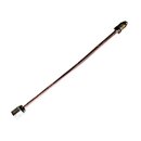 BRAKE PIPE, 8&quot;, COPPER/NICKEL, 3/8&quot; UNF FEMALE...