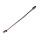 BRAKE PIPE, 8&quot;, COPPER/NICKEL, 3/8&quot; UNF FEMALE X 10MM MALE
