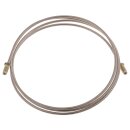 BRAKE PIPE, 90&quot;, COPPER/NICKEL, 3/8&quot; UNF MALE/MALE
