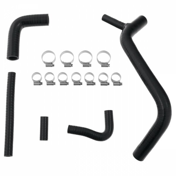 RADIATOR HOSE SET SILICONE, VERTICAL FLOW, S&amp;M