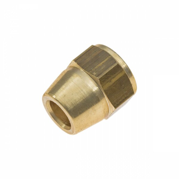 TUBE NUT, FEMALE, BRASS, 5/16X1/2 EACH