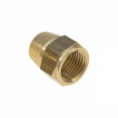 TUBE NUT, FEMALE, BRASS, 5/16X1/2 EACH