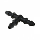 CONNECTOR, T PIECE, TUBING, 3 WAY, 4MM
