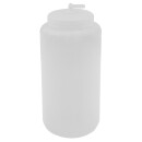 Waschwasser-Flaschensatz mit Deckel u. Ansaugventil