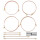 BRAKE PIPE SET COPPER/NICKEL, GIRLING, RHD