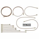 BRAKE PIPE SET, COPPER, RHD