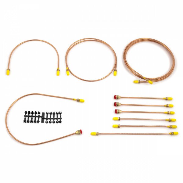 Bremsleitungs-Satz, Kunifer, RHD, Mini -69
