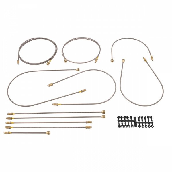 BRAKE PIPE SET, COPPER/NICKEL, LHD, DUAL LINE